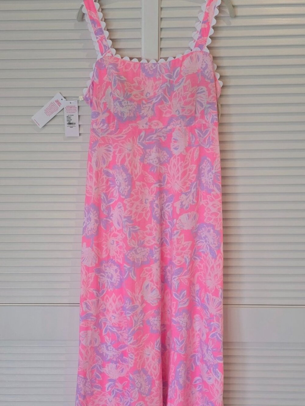 Lilly Pulitzer Dwyer Midi Dress, NWT, Size Large